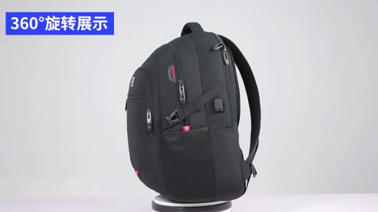 Borsa per zaino per scuola universitaria per computer portatile, per il tempo libero, per viaggi d'affari, di grande capacità, di grande capacità (CY3342)